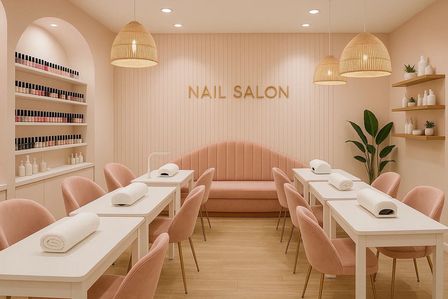 مجهزترین سالن زیبایی ترمیم و کاشت ناخن